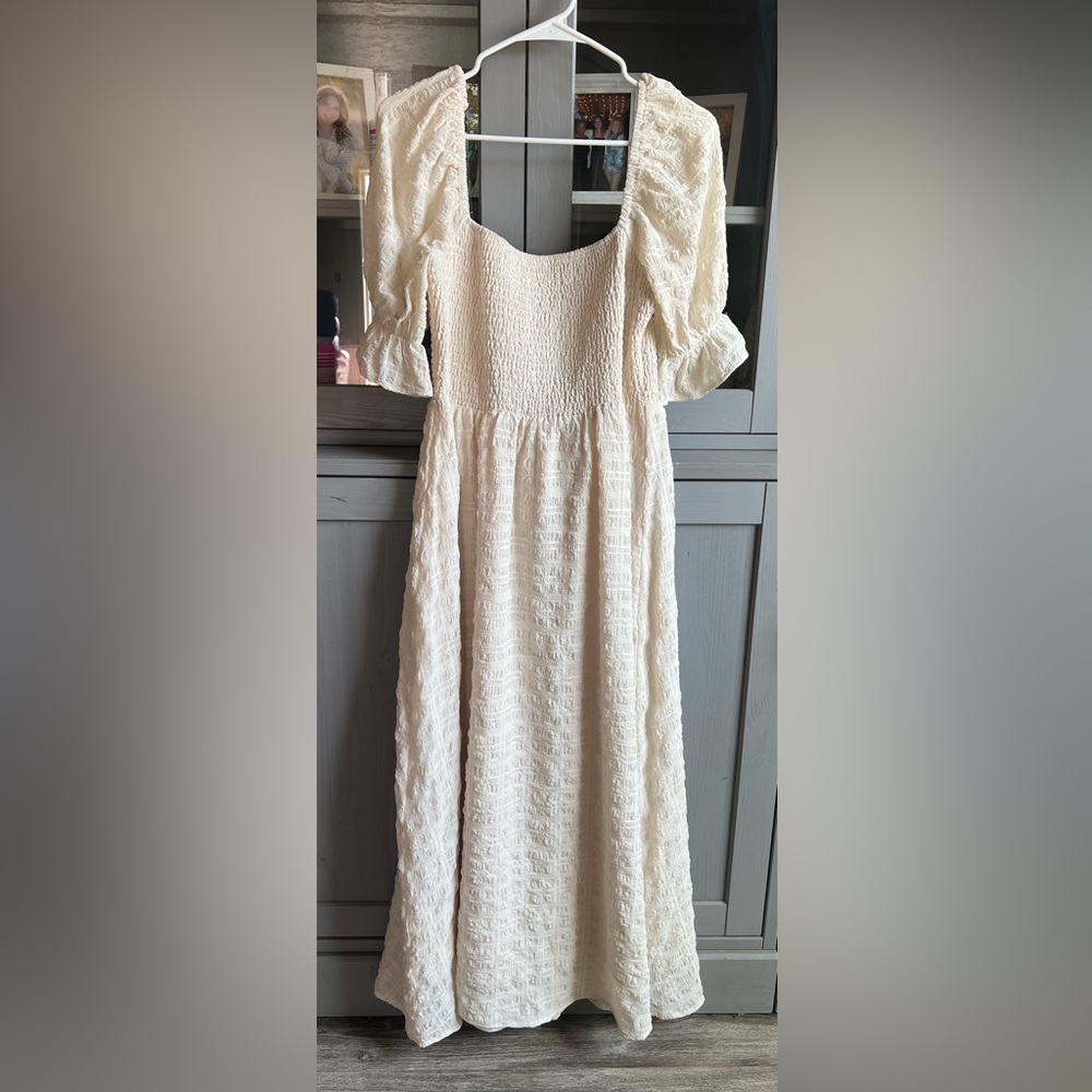 Gorgeous Cream Maxi Dress